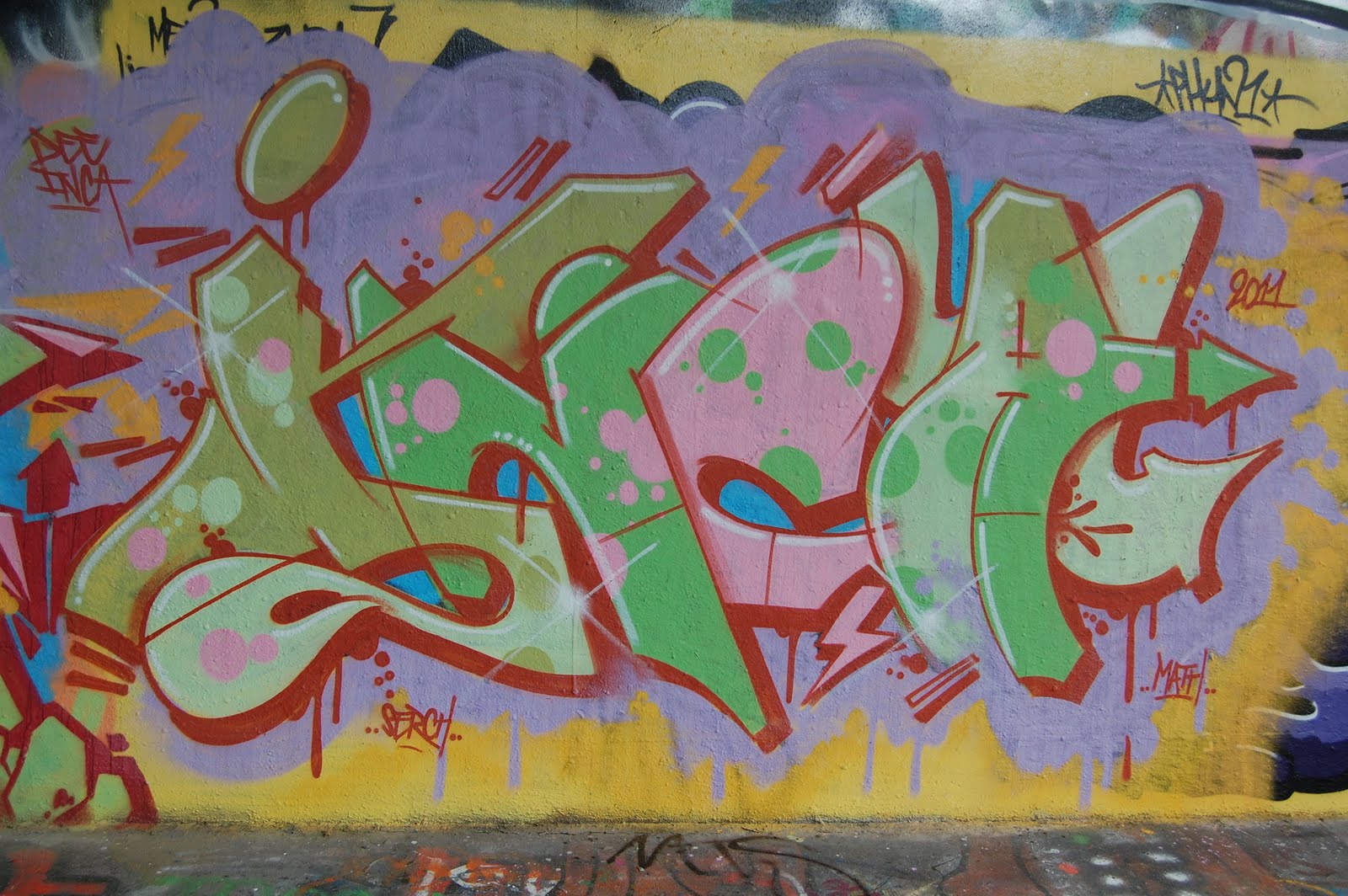 Graffiti Amsterdam: basic inca