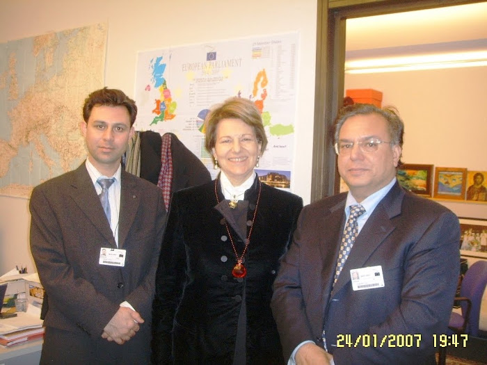 With Baroness Nicholson of Winterbourne MEP