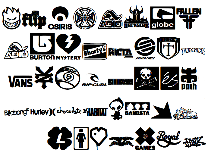 The Hooked team blog: Skate logos for you