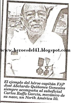 HEROES DEL 41: SUB OFICIAL DE 2º FAP CARLOS RAFFO GARCIA
