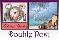 Tablescape & Thrifty Thursday – Crystal & China