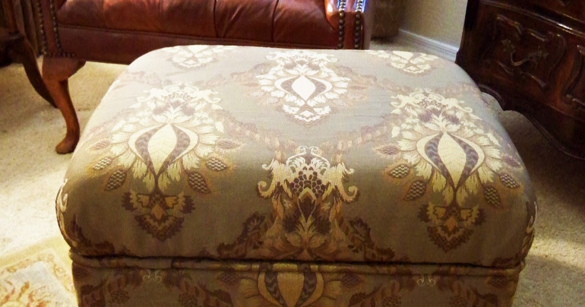 A Stroll Thru Life How To Make An Ottoman