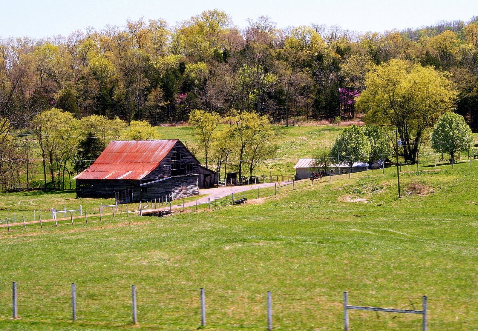 Old Centennial Farmhouse A Day in Lynchburg, Tennessee...