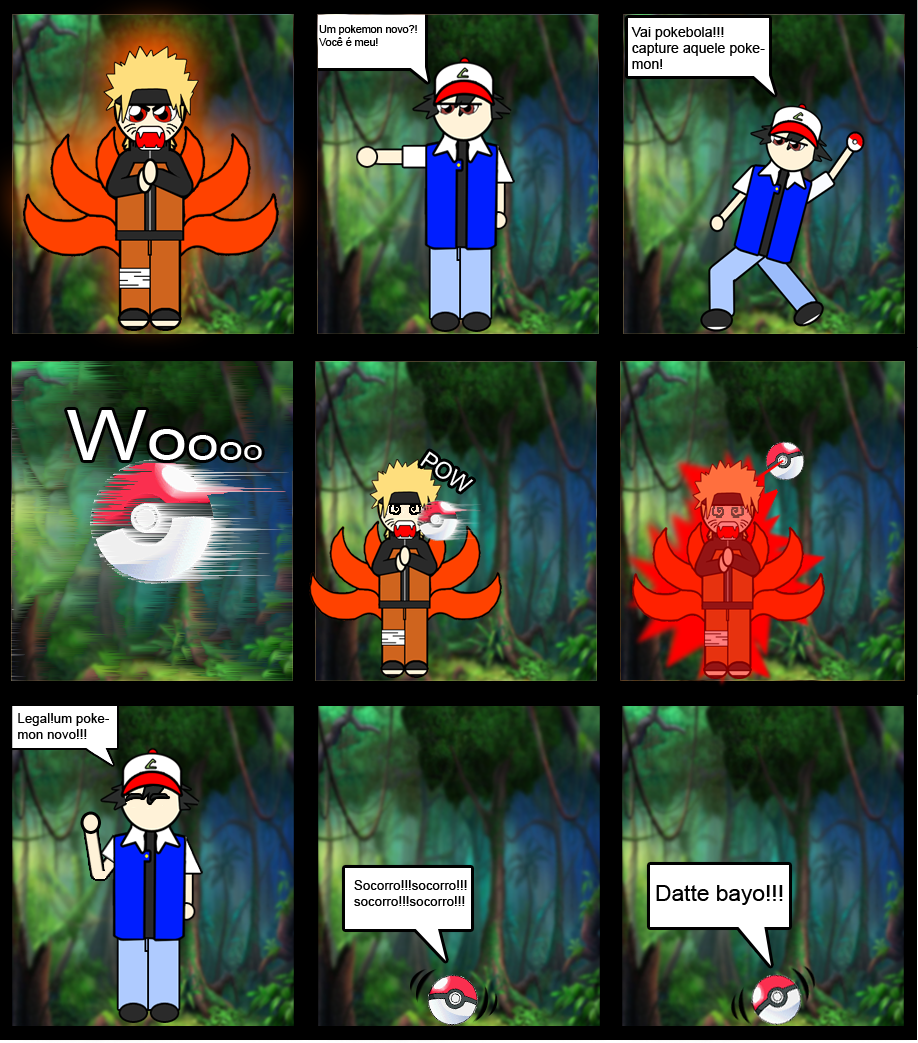 Naruto Comics Pokemon?