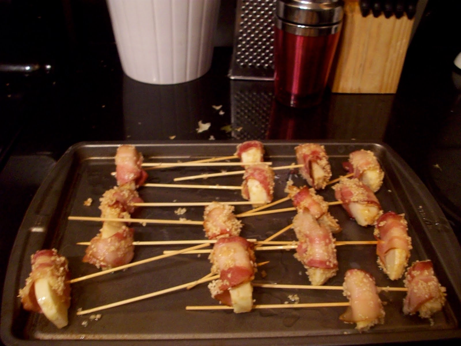 Lauralicious in DC Sesame and BaconWrapped Turnips