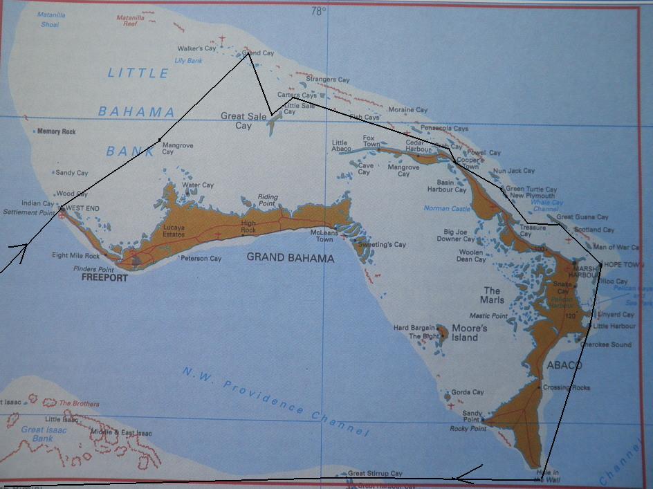 Abaco Map