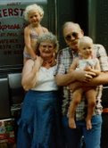 Kalen and Graham with Gpa and Gpa