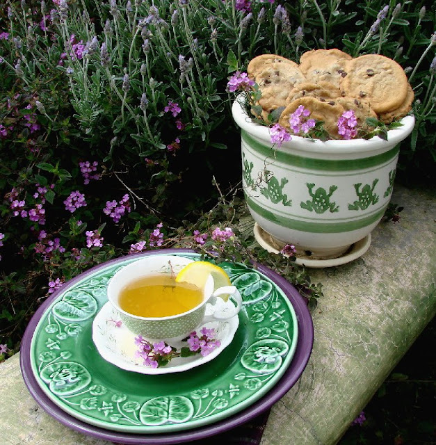 ...a quiet life... a little leap frog lunch...