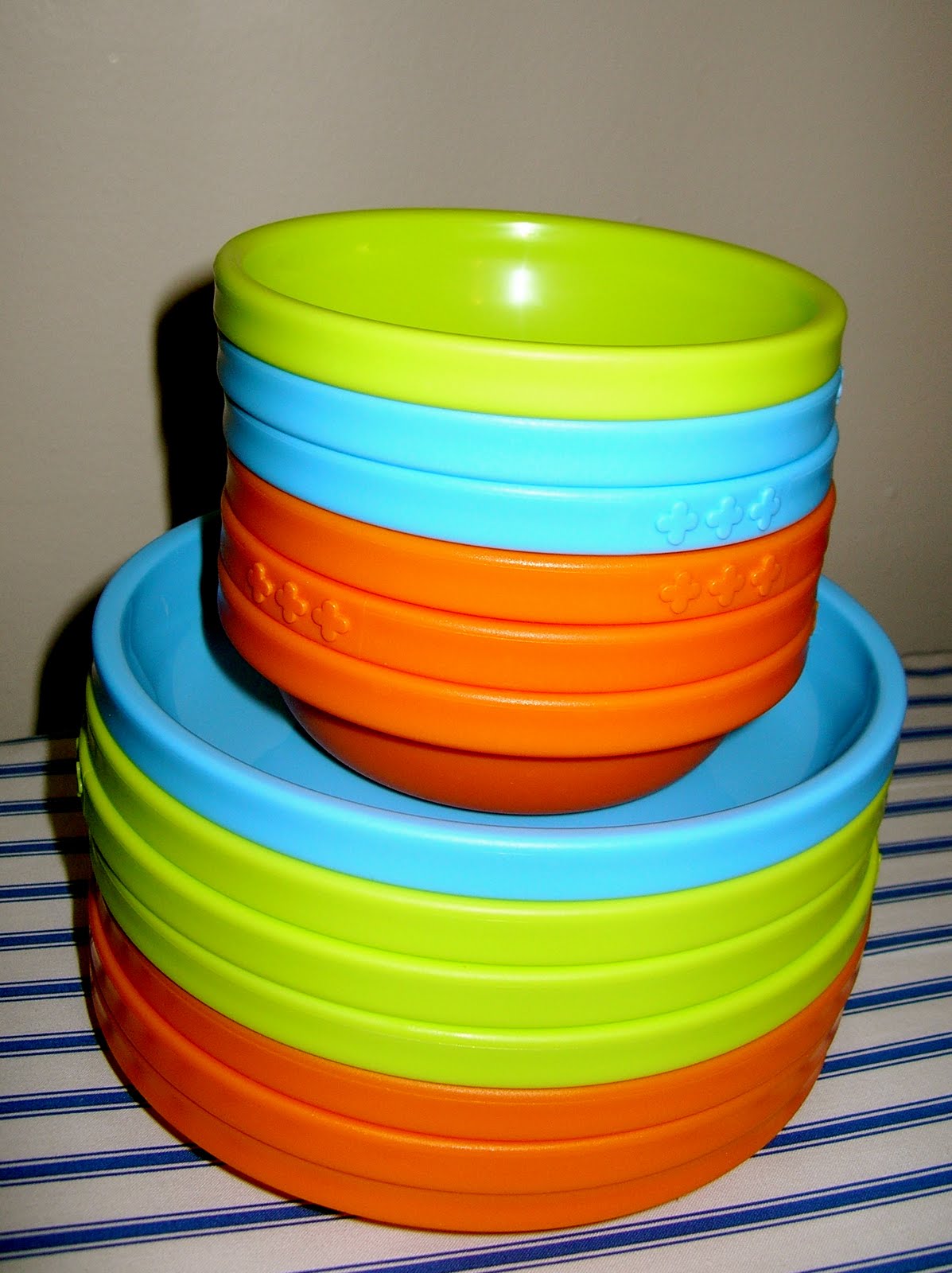 we holmans! on plastic dishes