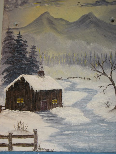 Winter Gray Mtns
