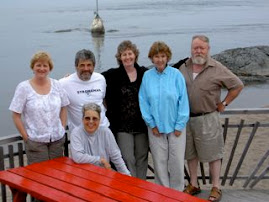 Writers' Group, Rock Island Resort, July 2008,