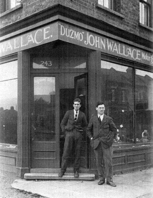 harold biggs and john wallace at the duzmo offices