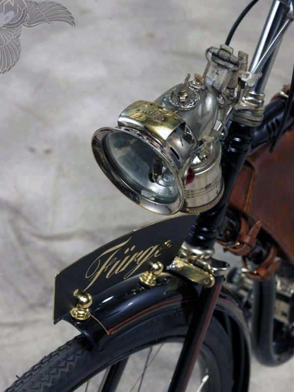 nimble - headlamp | art deco motorcycling