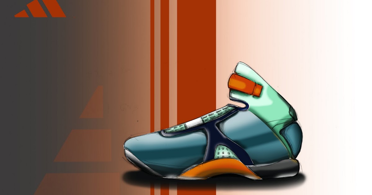 pieces of work: Basketball shoe renderings