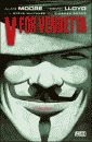 'V for Vindetta' by Alan Moore hardcover edition front cover