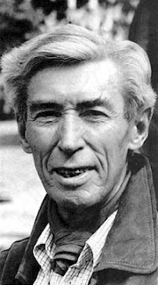 A photo of Georges 'Hergé' Remi, the creator of Tintin.