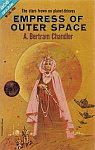 The front cover of 'Empress of Outer Space' by A. Bertram Chandler.