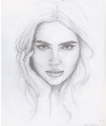 face drawing sketch drawings pencil realistic sketches simple female faces outline pretty lady app easy draw drawn sketching drawingartpedia paintingvalley