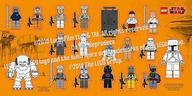 LEGO Star Wars 2010 Sticker Sheet