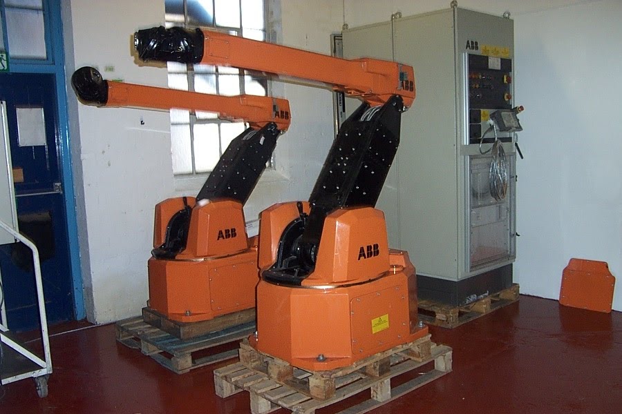 Robotics Information House ABB TR 5002 Painting Robots with C5.3 control