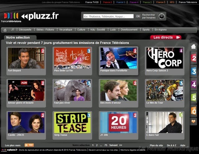 M6 Replay Combien De Temps Après La Diffusion Pluzz.fr : catch-up TV du style M6 Replay