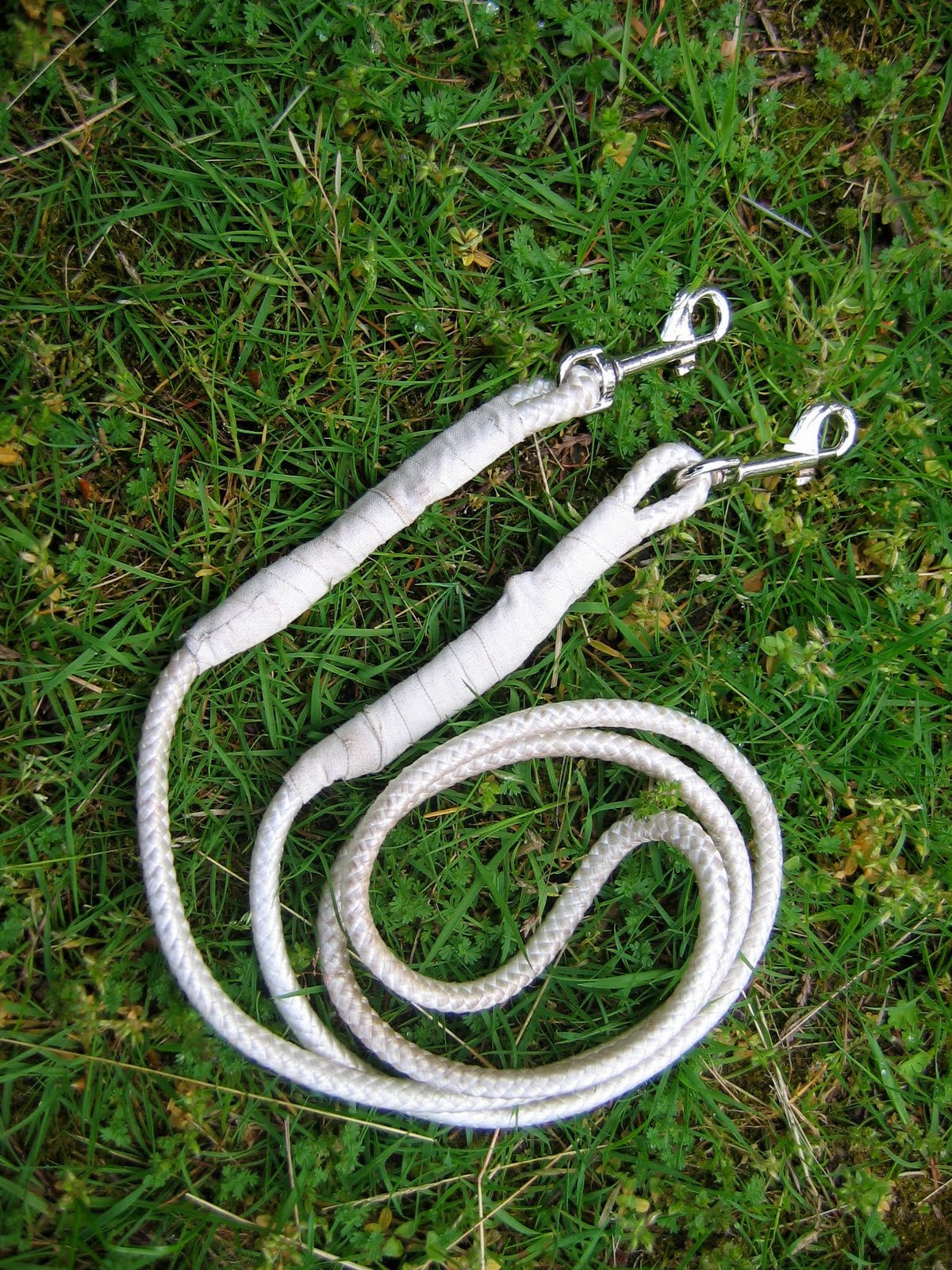 A Donkey Diary: Making rope reins