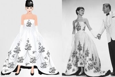 Givenchy: Hubert de Givenchy dresses & Audrey Hepburn