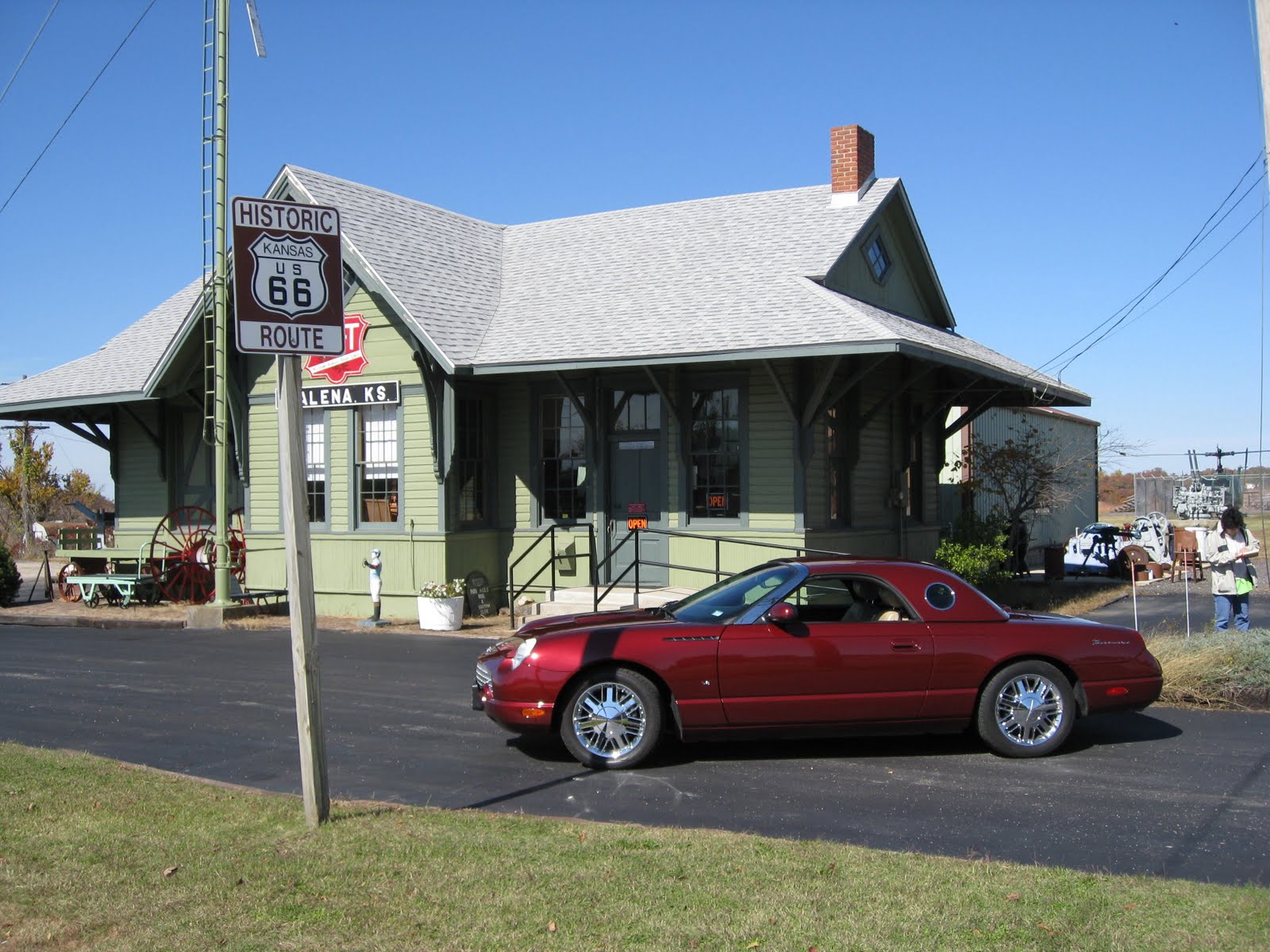 Tbirdonroute66 GALENA MUSEUM KANSAS