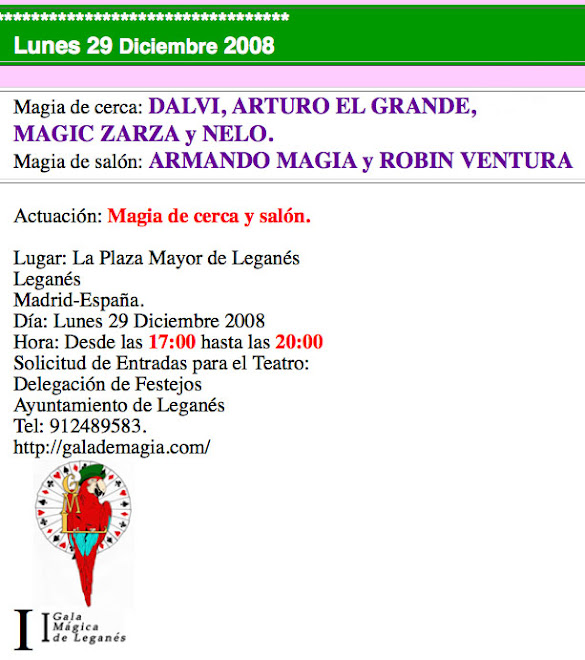 Magia en la Plaza Mayor Leganés