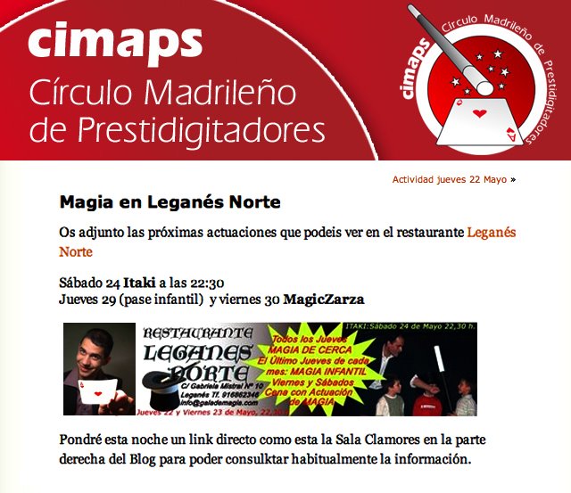 Magia en Restaurante mágico