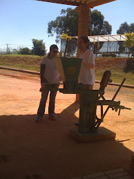 Produção de tijolos