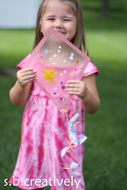 s.b.creatively Contact Paper Kites