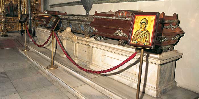 The Relics of Saint Euphemia the Great Martyr 