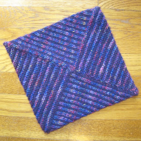 Ravelry: Mirrored Cable Dishcloth pattern by Sandy Lightfoot