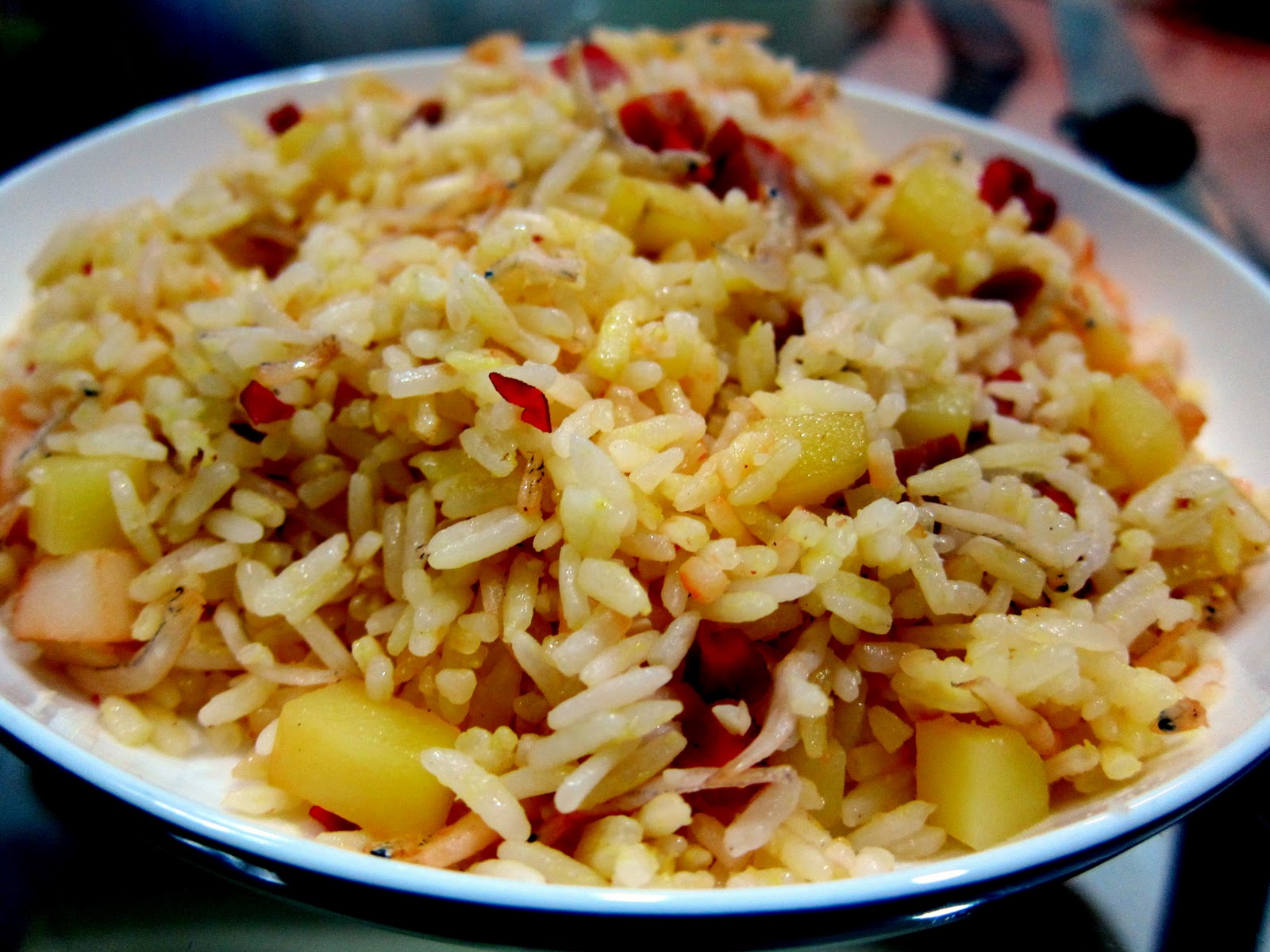 5 Loaves And Fishes Potato Fried Rice