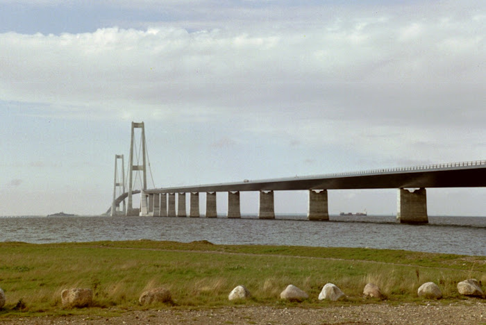 the bridge*Storbelt*betaween Sealand and Juttland