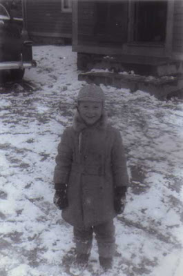 Cousin Bobby in the Snow - 1952