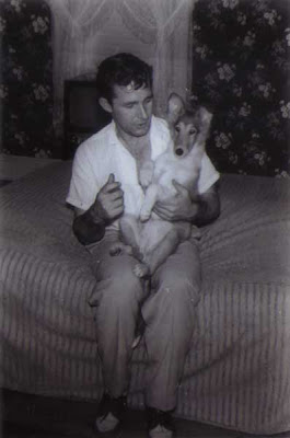 Louis with Lassie - 1952
