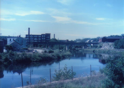 Two Views From River Street - Woonsocket 1985