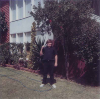 Brian on Front Lawn - 1970