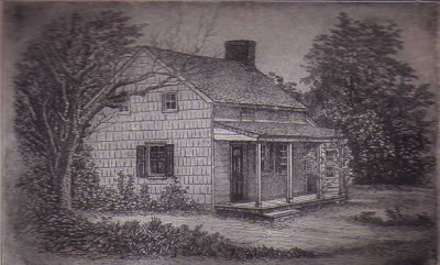 1904 Engraving of Poe Cottage