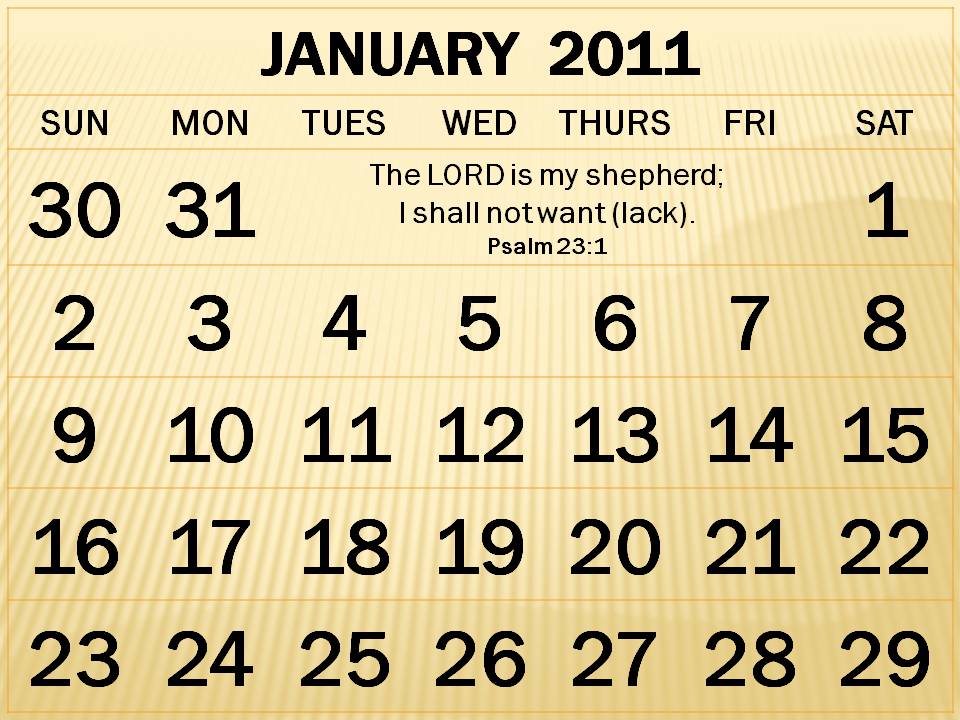 detlaphiltdic: Simple diy Christian Calendar 2011 January with detlaphiltdic: Simple diy Christian Calendar 2011 January with