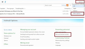 how to block unwanted junk mail on hotmail