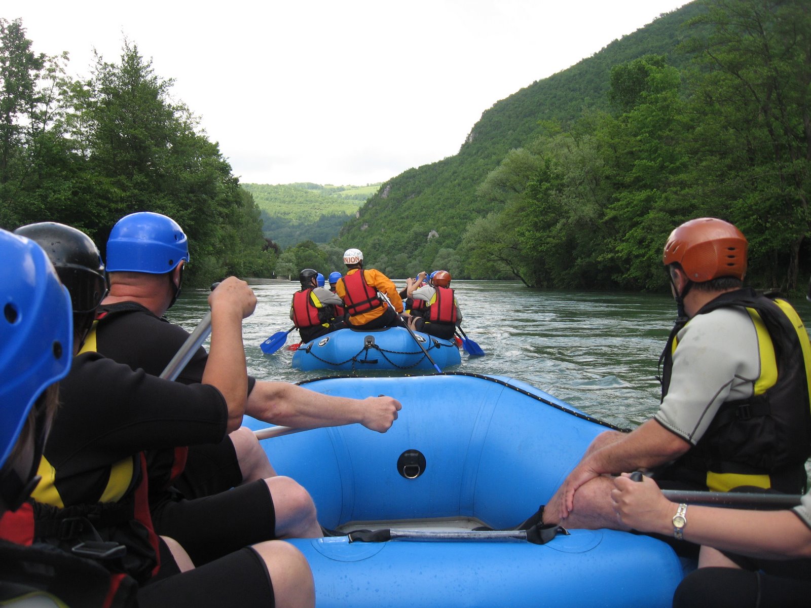 Walking Shoes and a Digital Camera: Rafting on the Vrbas River