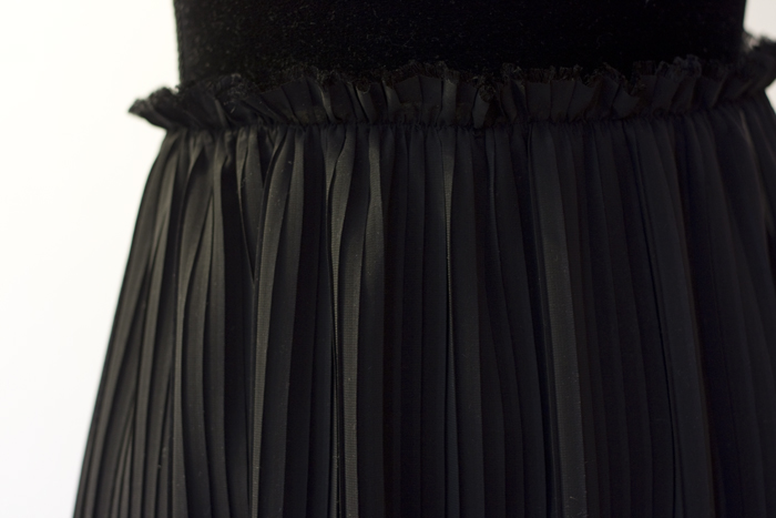 DIY Sheer Pleated Skirt | A Pair & A Spare