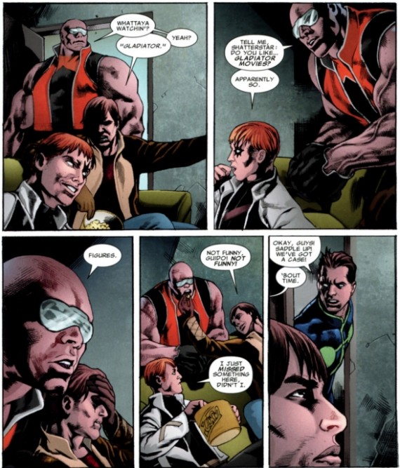 Shatterstar Rictor Ryan, the Librarian: CHARACTER SPOTLIGHT: Shatterstar