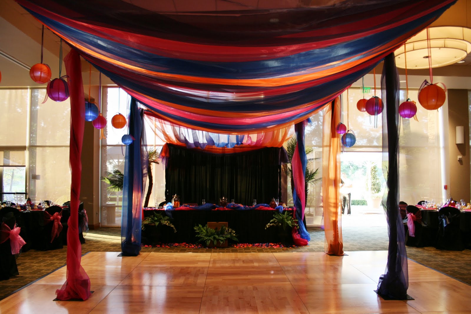 CHS Creative Productions Fabric Canopy Three Ways