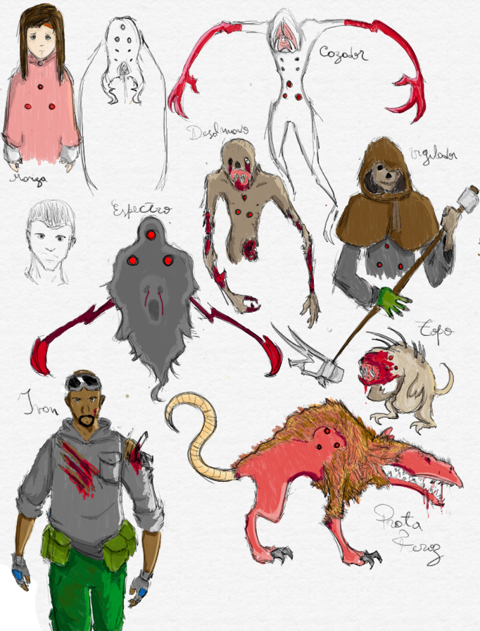 Puto El Que Dibuja Personajes De Terror