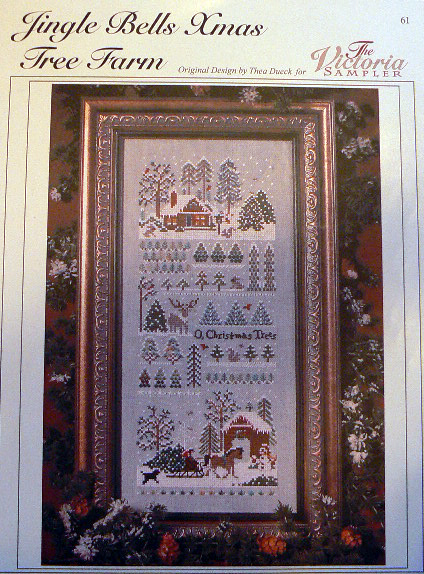 Pierrette's Stitching Gallery: Jingle Bells Xmas Tree Farm: Thea Dueck ...