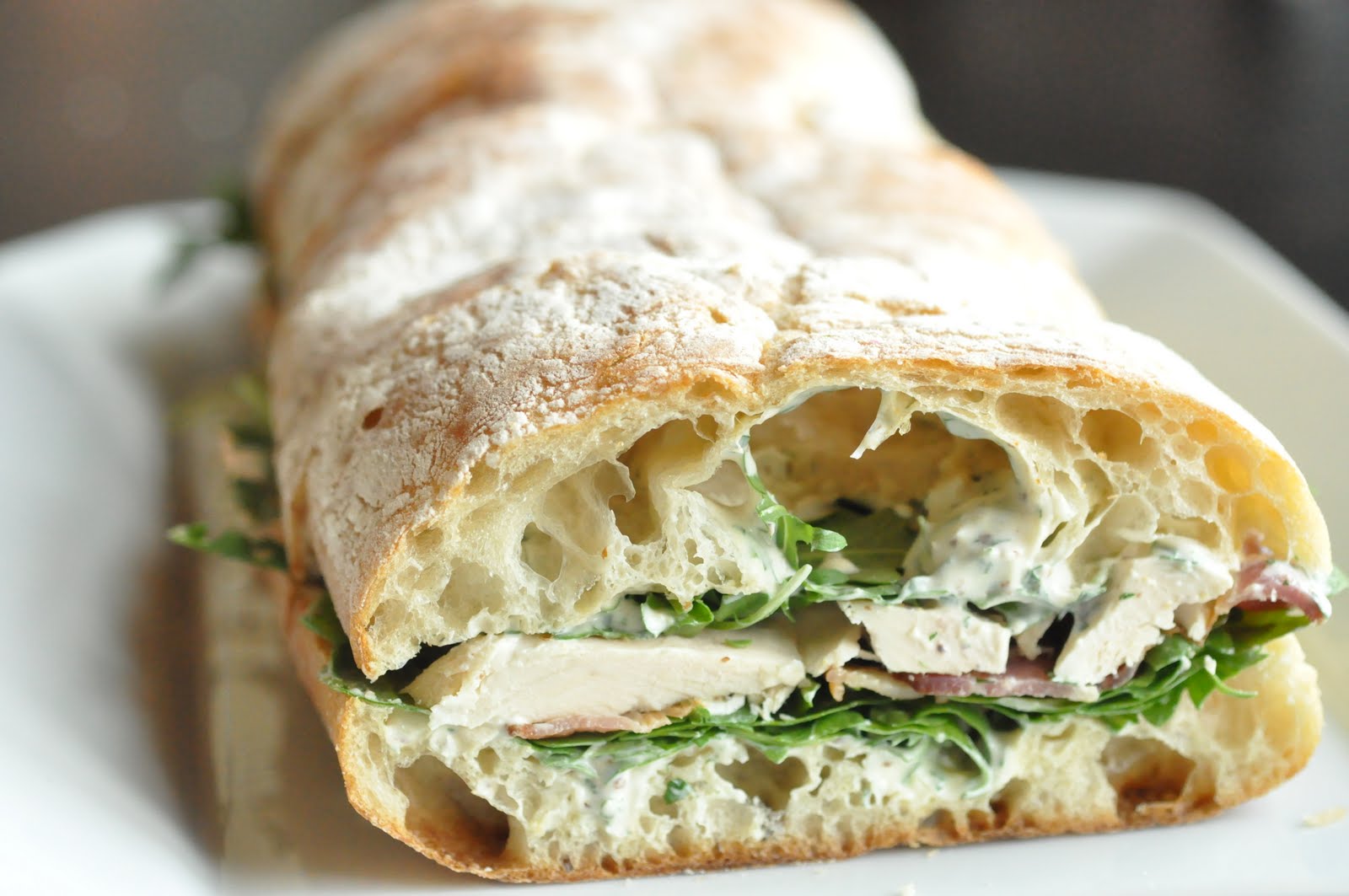 Bite Me Barefoot Bloggers Caesar Club Sandwich